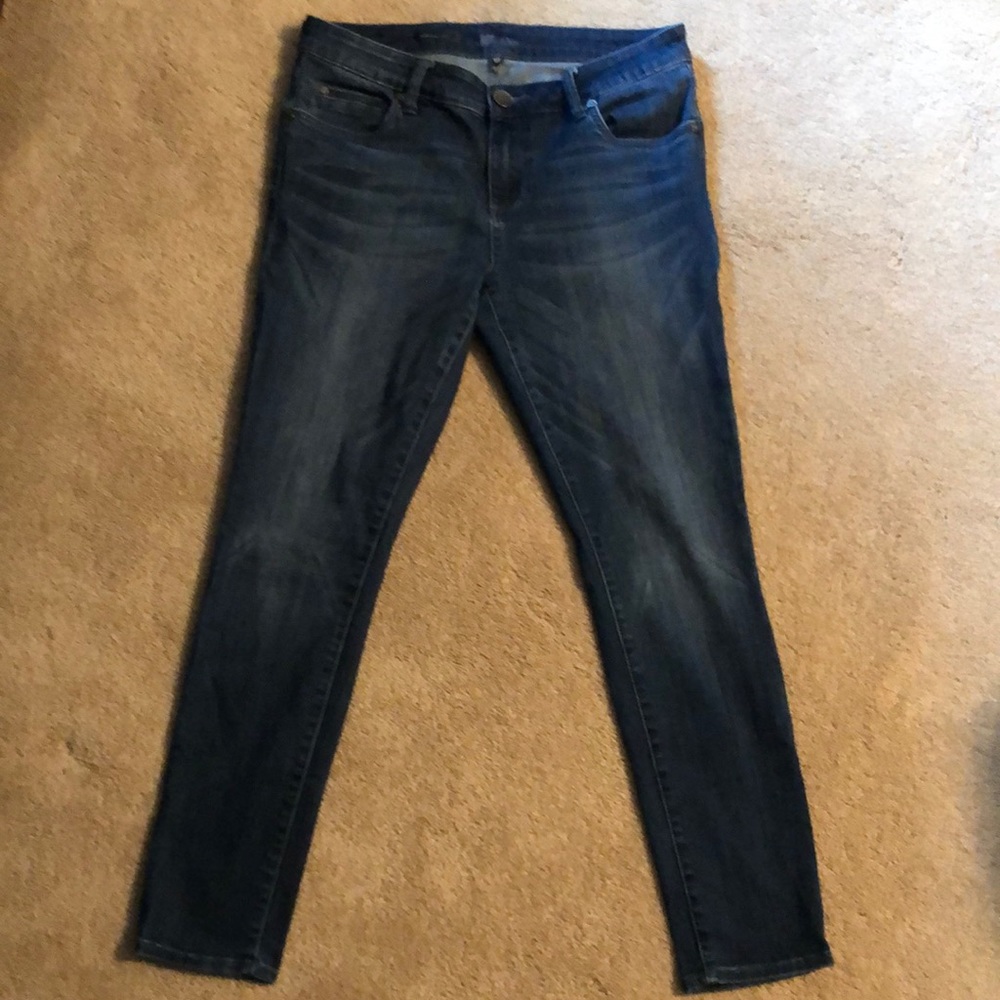 Kut from the Kloth Petite Diana Moderation Wash Skinny Jeans, Size  8P Women’s